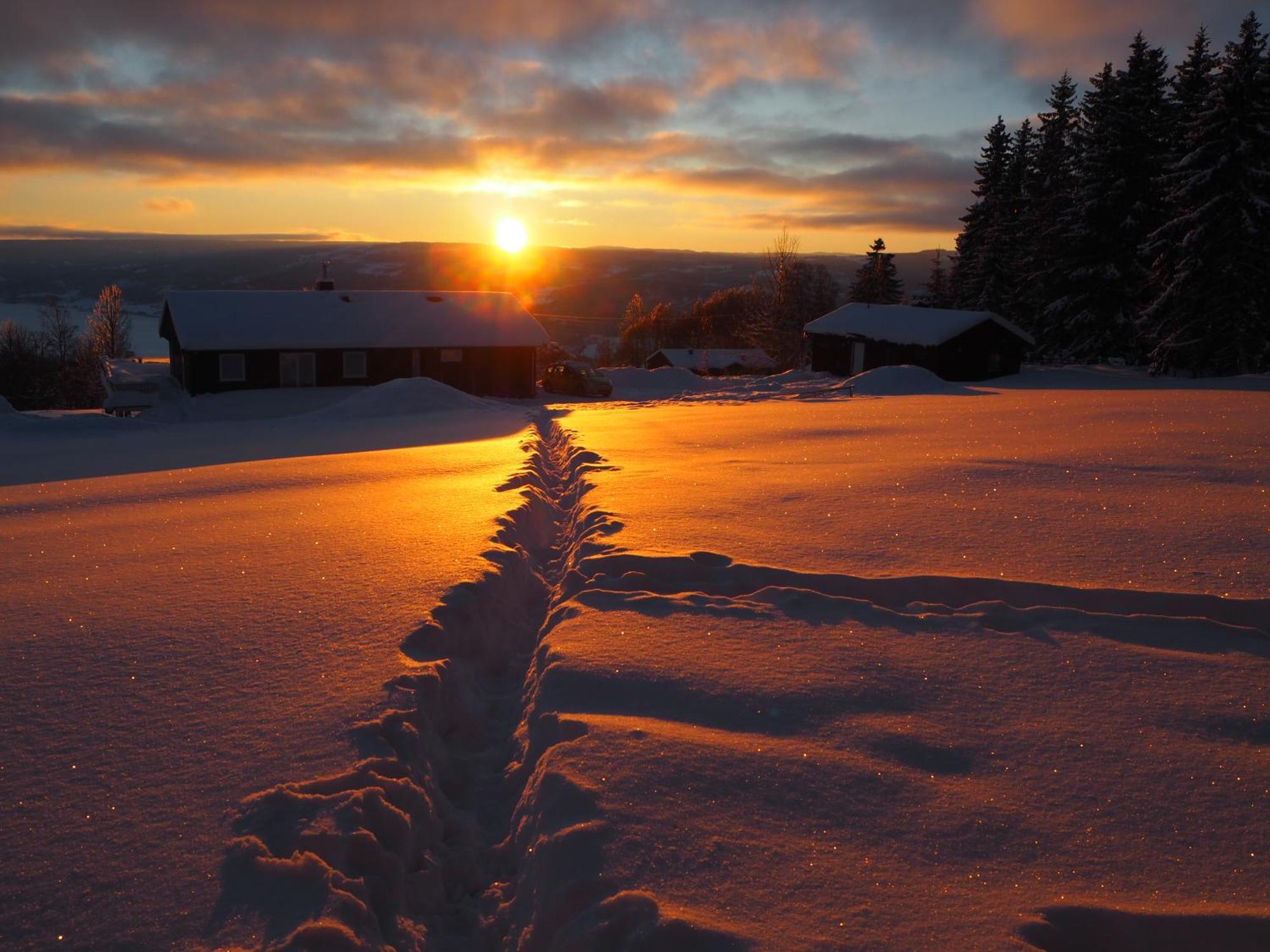 Cabin With Great View Close To Town And Ski Area Lillehammer Exterior photo